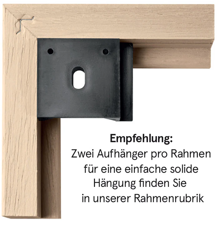 Holzrahmen Anthrazit – Bild 5